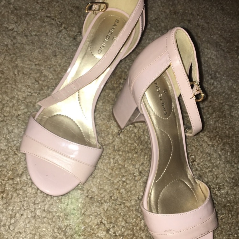Pink homecoming heels